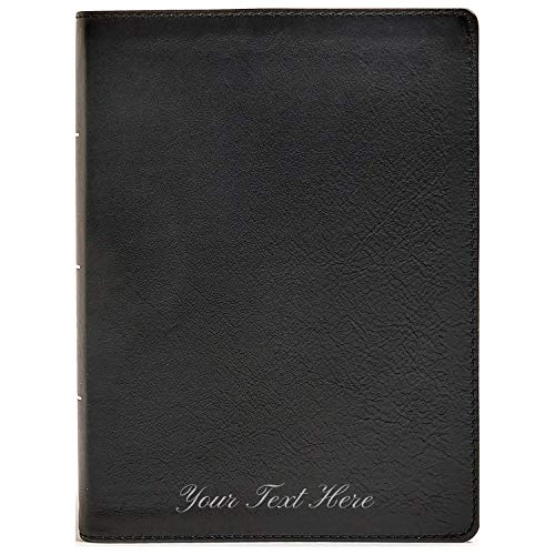 Personalized CSB Tony Evans Study Bible Black Genuine Leather Indexed
