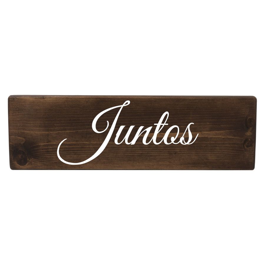 Juntos Spanish Wood Decor