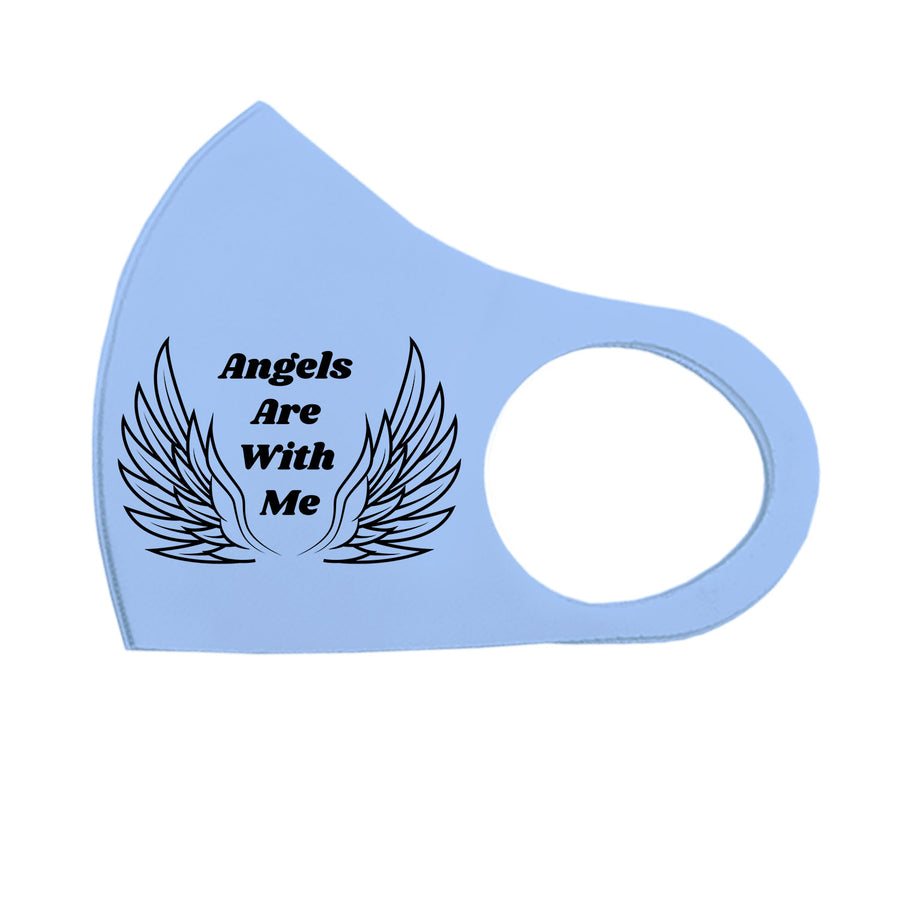 Angels Are WIth Me Breathable Stretch Fit Mask