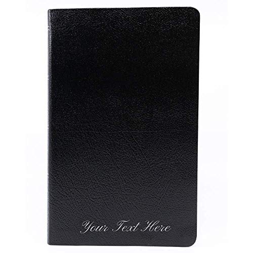 Personalized The Amplified Holy Bible Bonded Leather Black