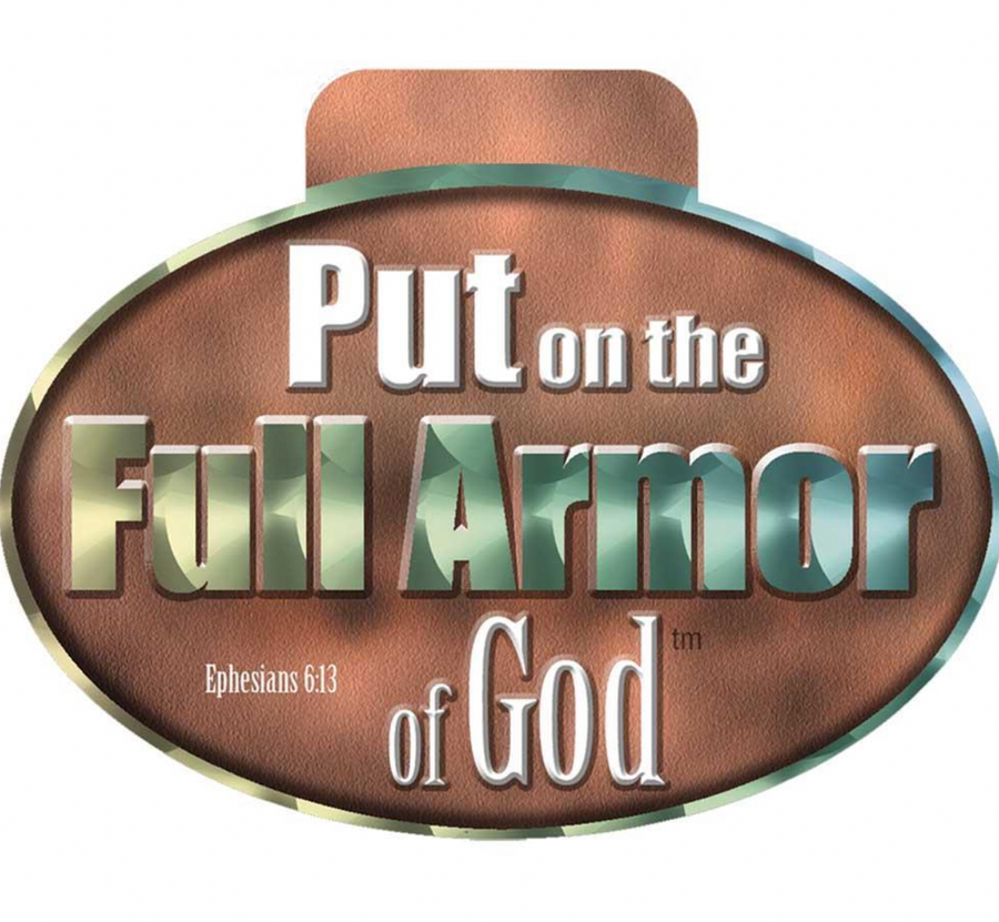 Full Armor Of God Holographic Sticker