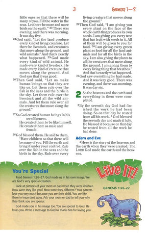 Personalized NIrV Adventure Bible for Early Readers Blueberry New International Reader's Version