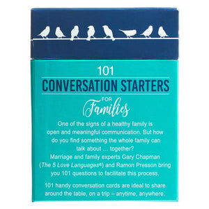 101 Conversation Starters For Families Boxed Cards