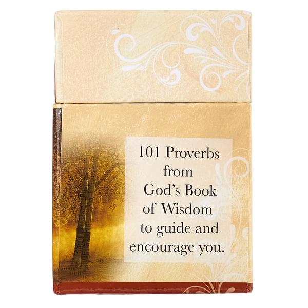101 Proverbs To Live By Boxed Cards