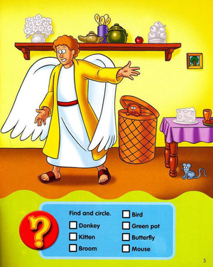 A Christmas Celebration Sticker & Activity Book: The Beginner's Bible