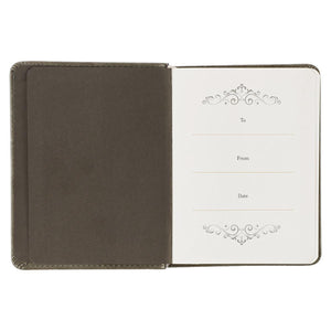 Daily Prayers for Graduates Gray Faux Leather Devotional (One Minute Devotions)
