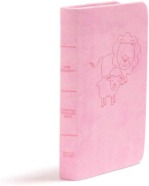 Personalized CSB Baby's New Testament with Psalms Pink LeatherTouch