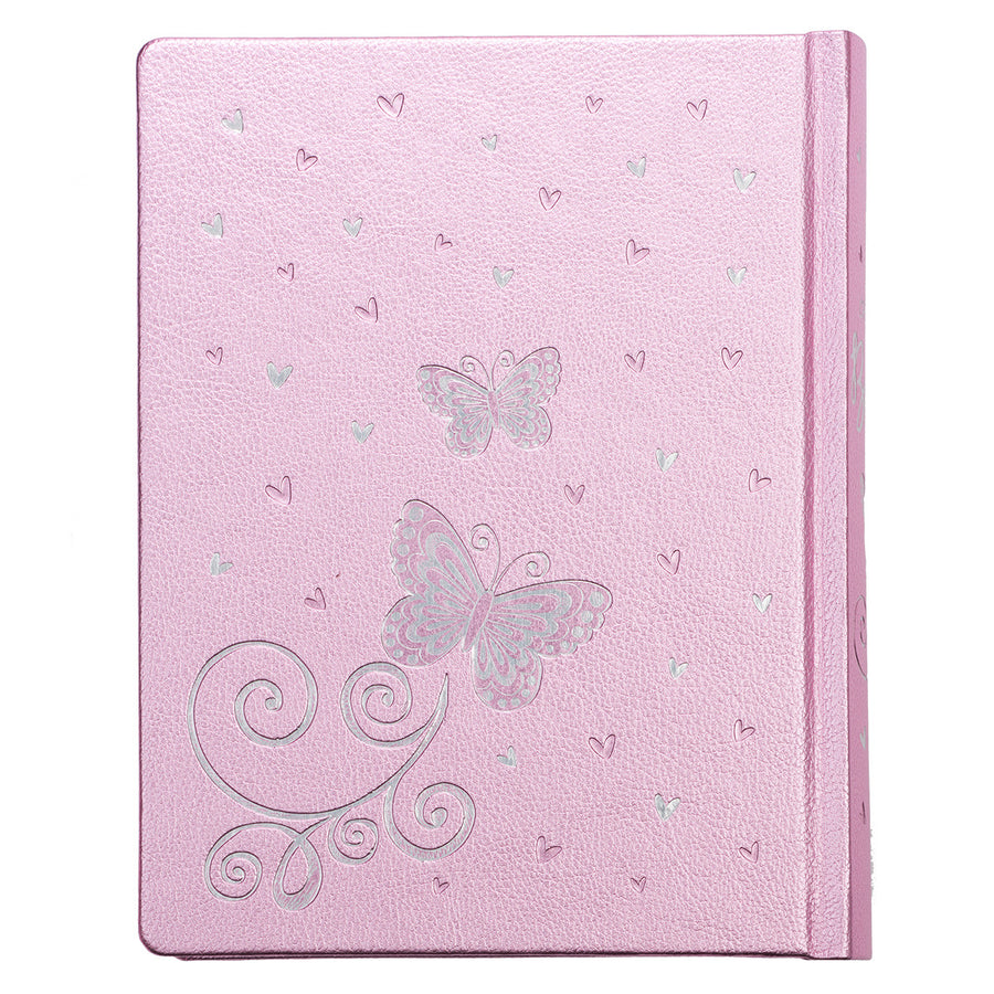 Personalized Custom Text ESV Journaling Bible My Creative Bible for Girls Hardcover FauxLeather Pink