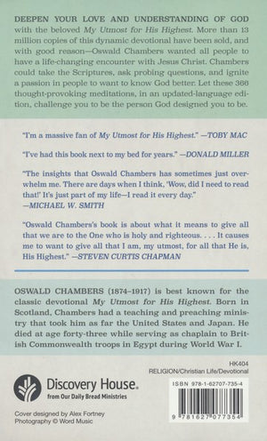 My Utmost For His Highest Updated Edition - Oswald Chambers