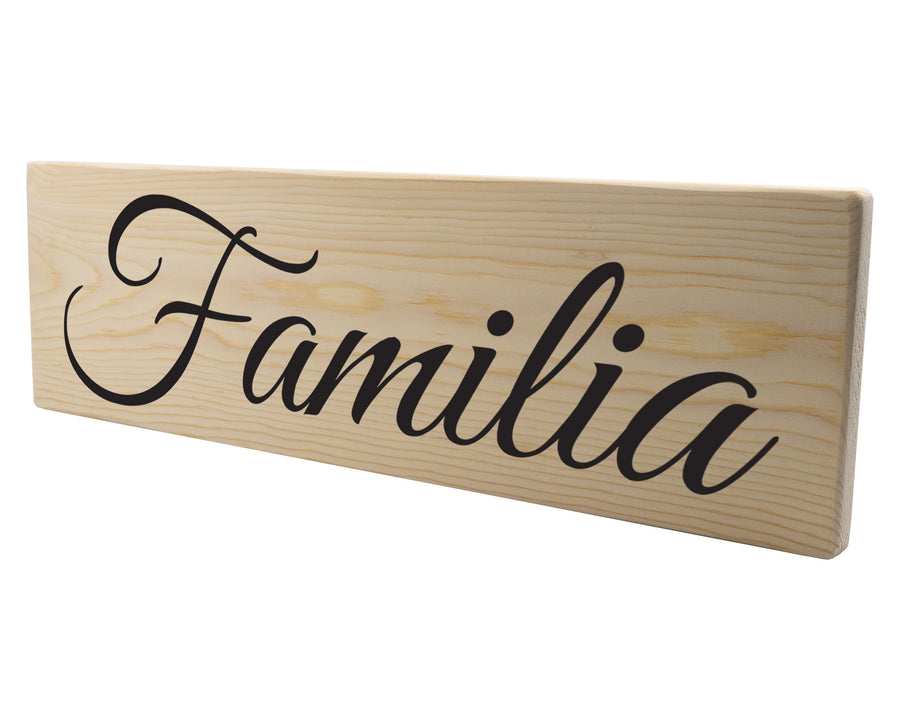 Familia Spanish Wood Decor