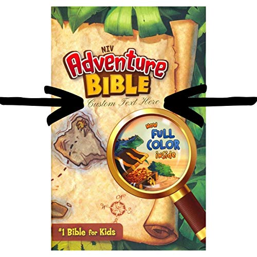 Personalized NIV Adventure Bible for Kids Hardcover Full Color