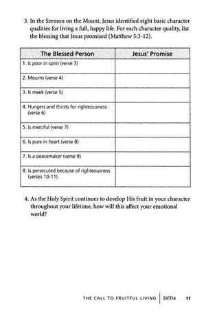 Design for Discipleship 4: The Character of a Follower of Jesus