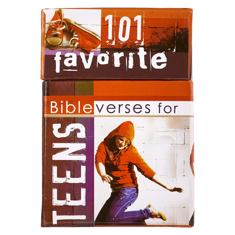 101 Favorite Bible Verses for Teens Cards Boxed Cards