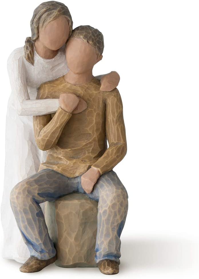 Willow Tree You and Me (Darker Skin Tone & Hair Color) Figurine