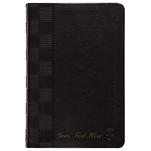 Personalized The Passion Translation New Testament Black 2nd Edition Faux Leather