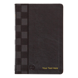 Personalized The Passion Translation New Testament (2020 Edition) Bible Black Faux Leather