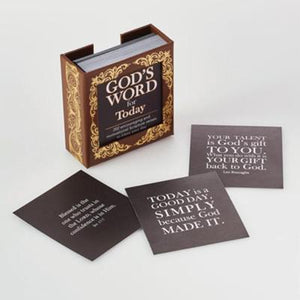 God's Word For Today Scripture Cards, Box of 200