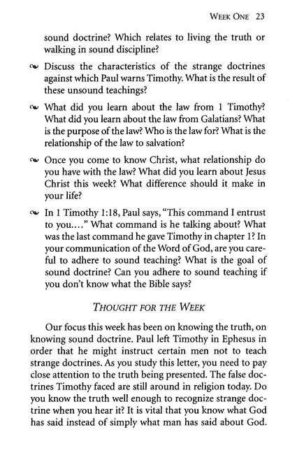 Walking In Power, Love, & Discipline: 1 & 2 Timothy and Titus - Kay Arthur