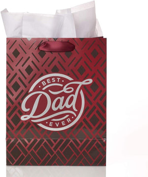 Best Dad Ever 1 Timothy 6:11 Gift Bag