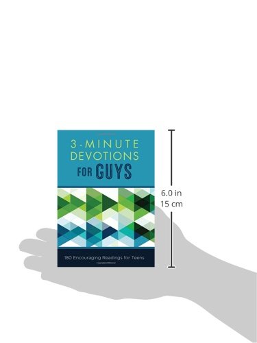 3-Minute Devotions for Guys: 180 Encouraging Readings for Teens - Glenn Hascall