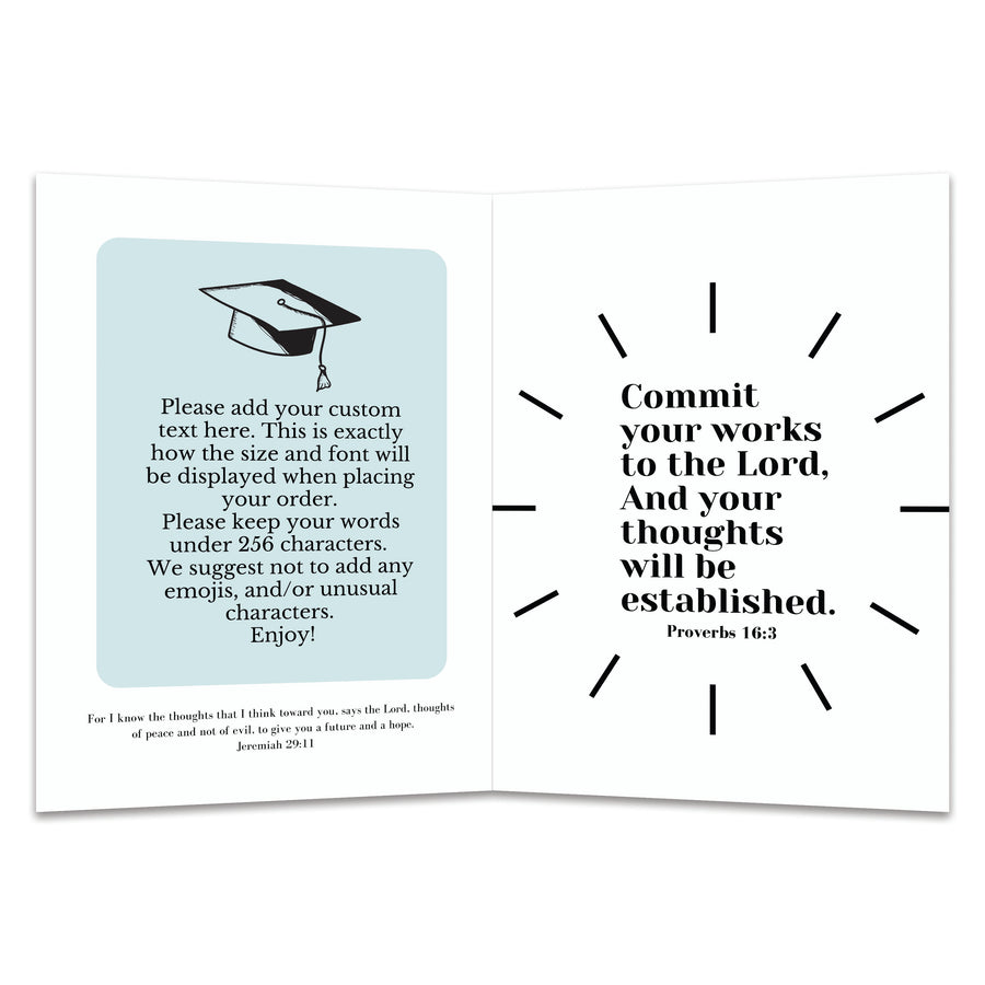 Personalized Christian Graduation Card Custom Your Photo Image Upload Simply Uncaged Christian Gifts Personalized Christian Graduation Card Custom Your Photo Image Upload Simply Uncaged Christian Gifts
