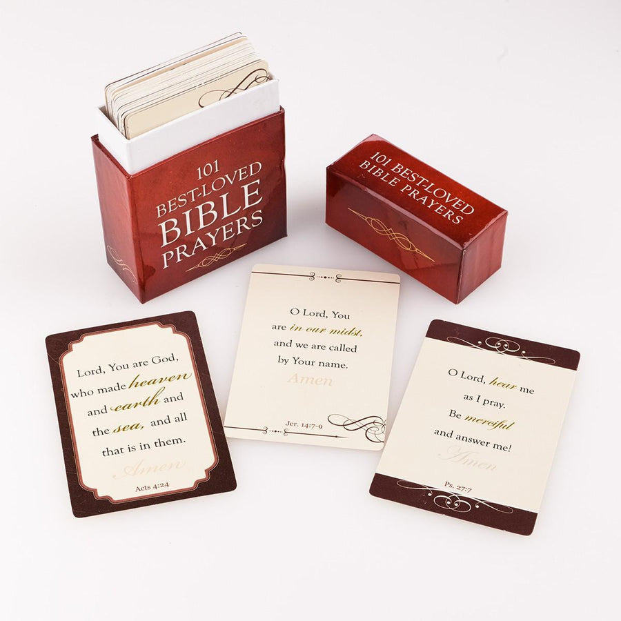101 Best Loved Bible Prayers Boxed Cards