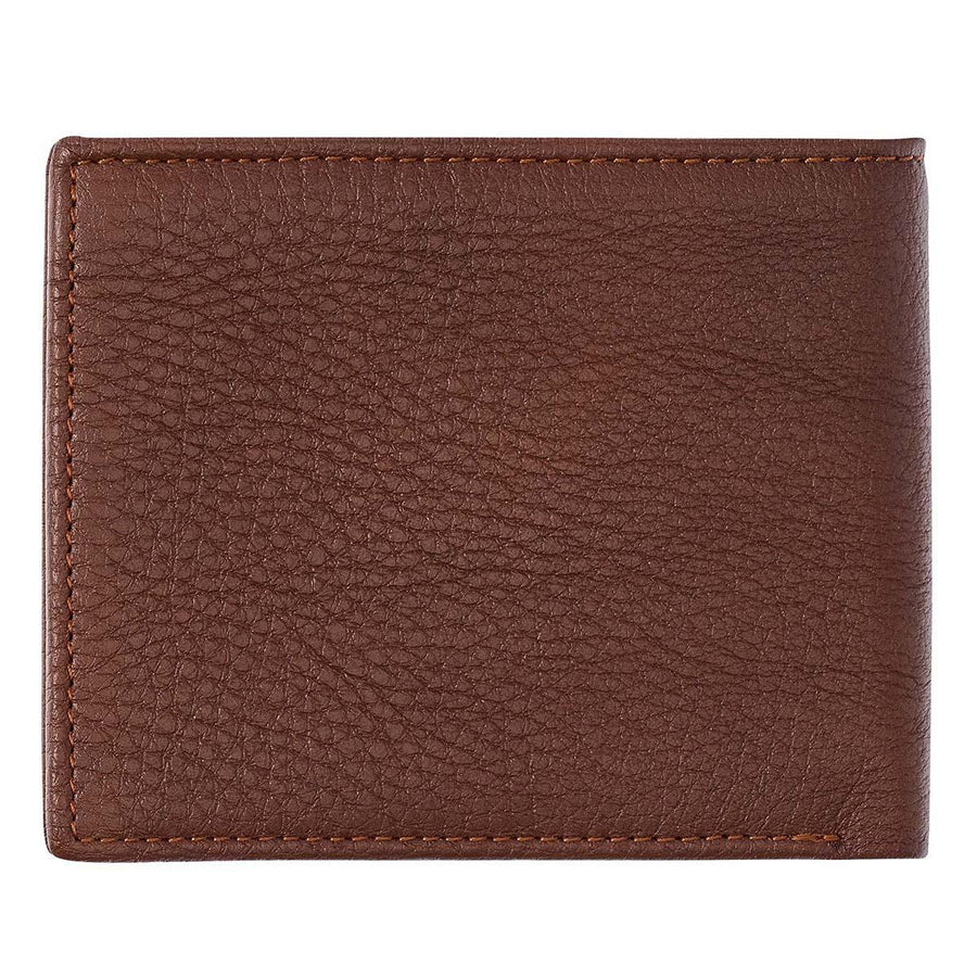 Blessed Is The Man Jeremiah 17:7 Brown Genuine Leather Wallet