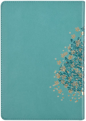 Personalized Be Still & Know Teal Faux Leather Classic Journal Psalm 46:10