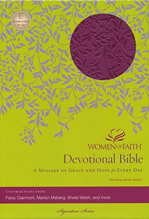 Personalized NKJV Women of Faith Devotional Bible Leathersoft