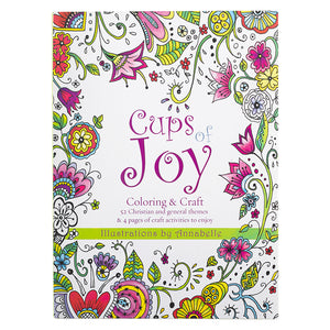 Cups Of Joy Coloring & Craft Book