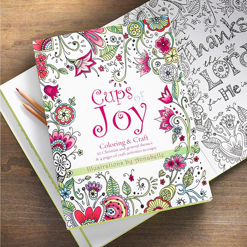 Cups Of Joy Coloring & Craft Book