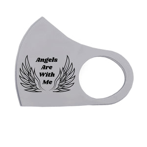 Angels Are WIth Me Breathable Stretch Fit Mask