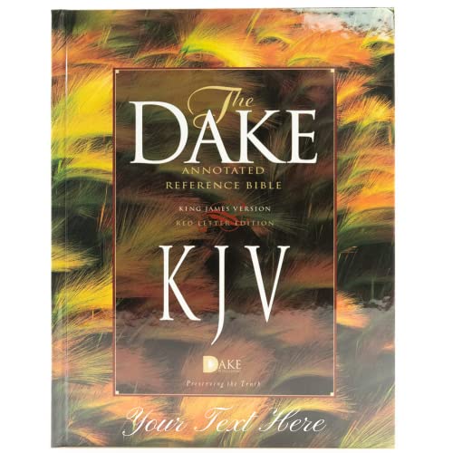 Personalized KJV Dake's Annotated Reference Bible