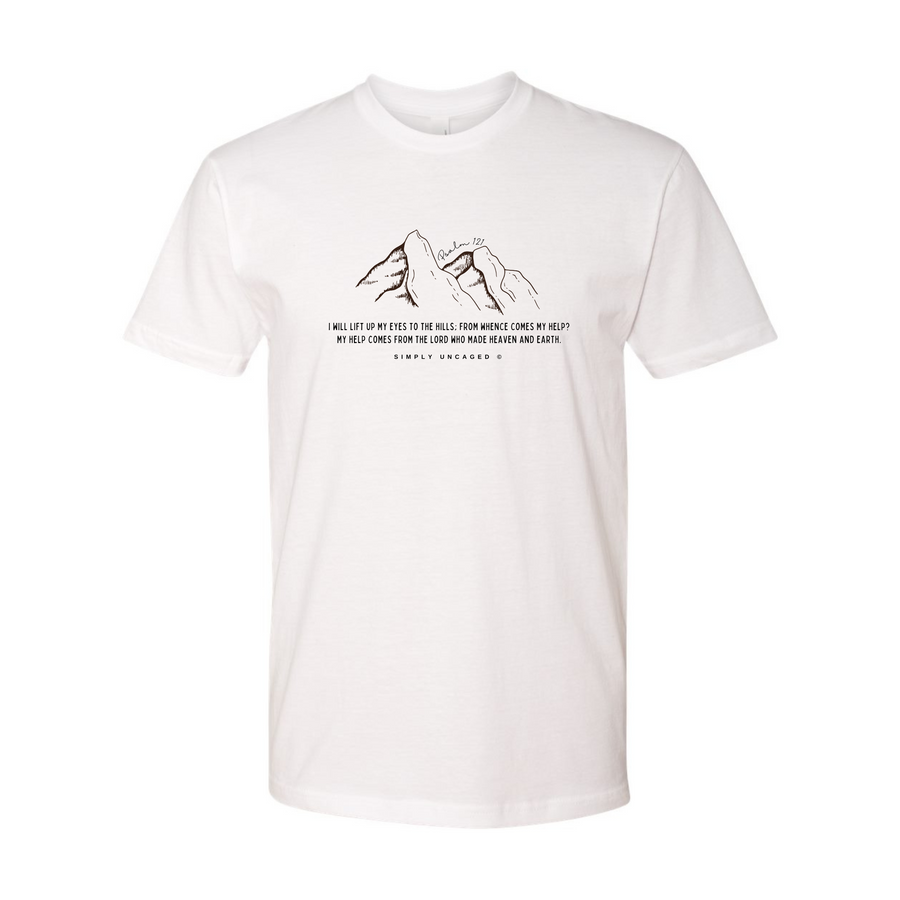 I Lift My Eyes to the Hills Psalm 121 Shirt