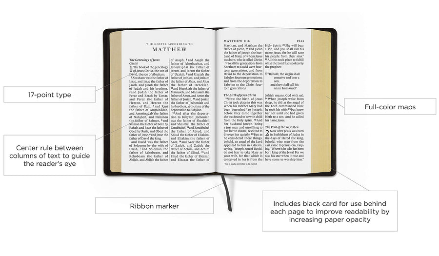 Personalized Custom Text Name ESV Super Giant Print Bible TruTone Burgundy English Standard Version