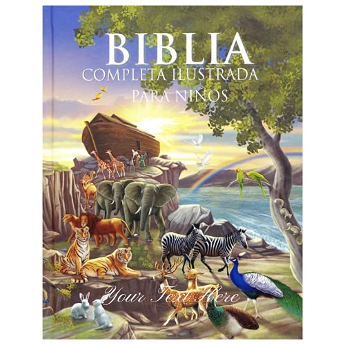 Personalized Biblia Completa Ilustrada para Niños (Spanish)