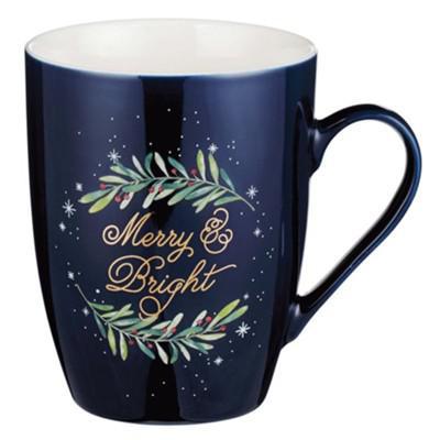 Merry & Bright Ceramic Christmas Mug