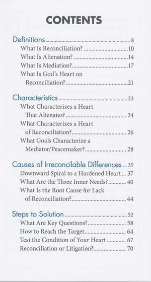 Reconciliation [Hope For The Heart Series] - June Hunt