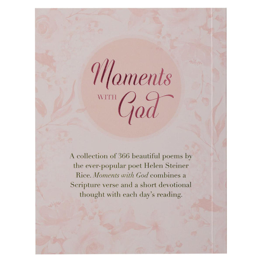 Moments with God Pink Softcover One-Minute Devotions