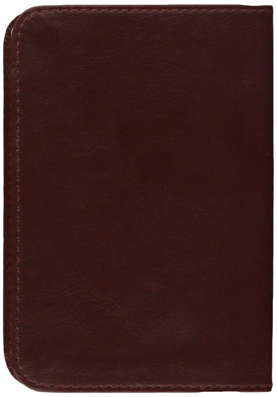 Personalized with Custom Text God's Creative Power Gift Collection Leather Bound Brown