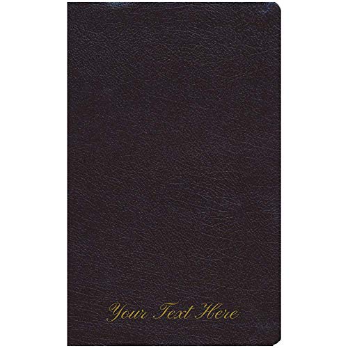 Personalized The Amplified Holy Bible Bonded Leather Burgundy