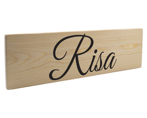 Risa Spanish Wood Decor