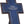 Load image into Gallery viewer, Personalized Decorative Wall Cross Faithful Servant Blue LuxLeather
