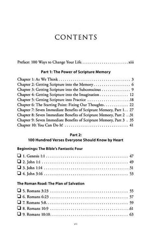 100 Bible Verses Everyone Should Know by Heart - Robert J. Morgan