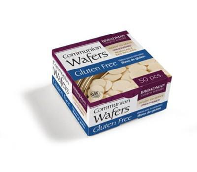 Gluten Free Round Communion Wafers (Box of 50)
