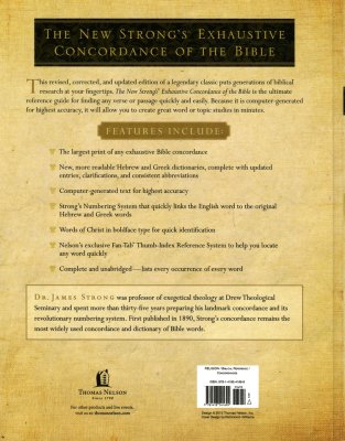 The New Strong's Exhaustive Concordance of the Bible, Large-Print Edition