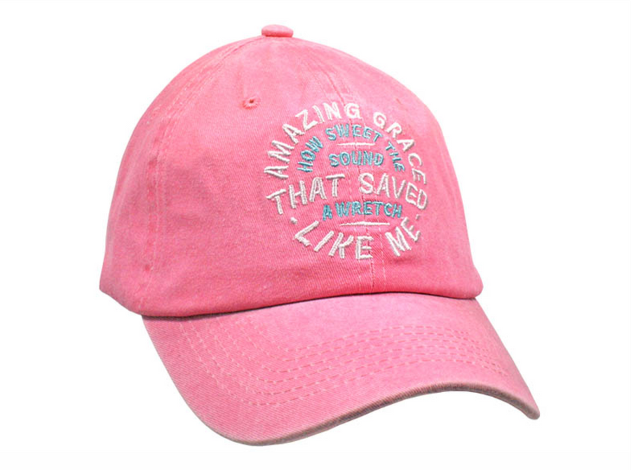 Amazing Grace Pink Hat