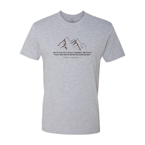 I Lift My Eyes to the Hills Psalm 121 Shirt
