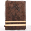 Load image into Gallery viewer, Two-Tone Stripe Isaiah 40:31, Faux Leather Bible Cover (Medium) [Hardcover]
