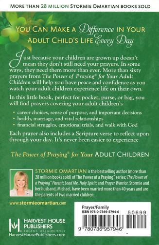 The Power Of Praying For Your Adult Children, Book of Prayers - Stormie Omartian